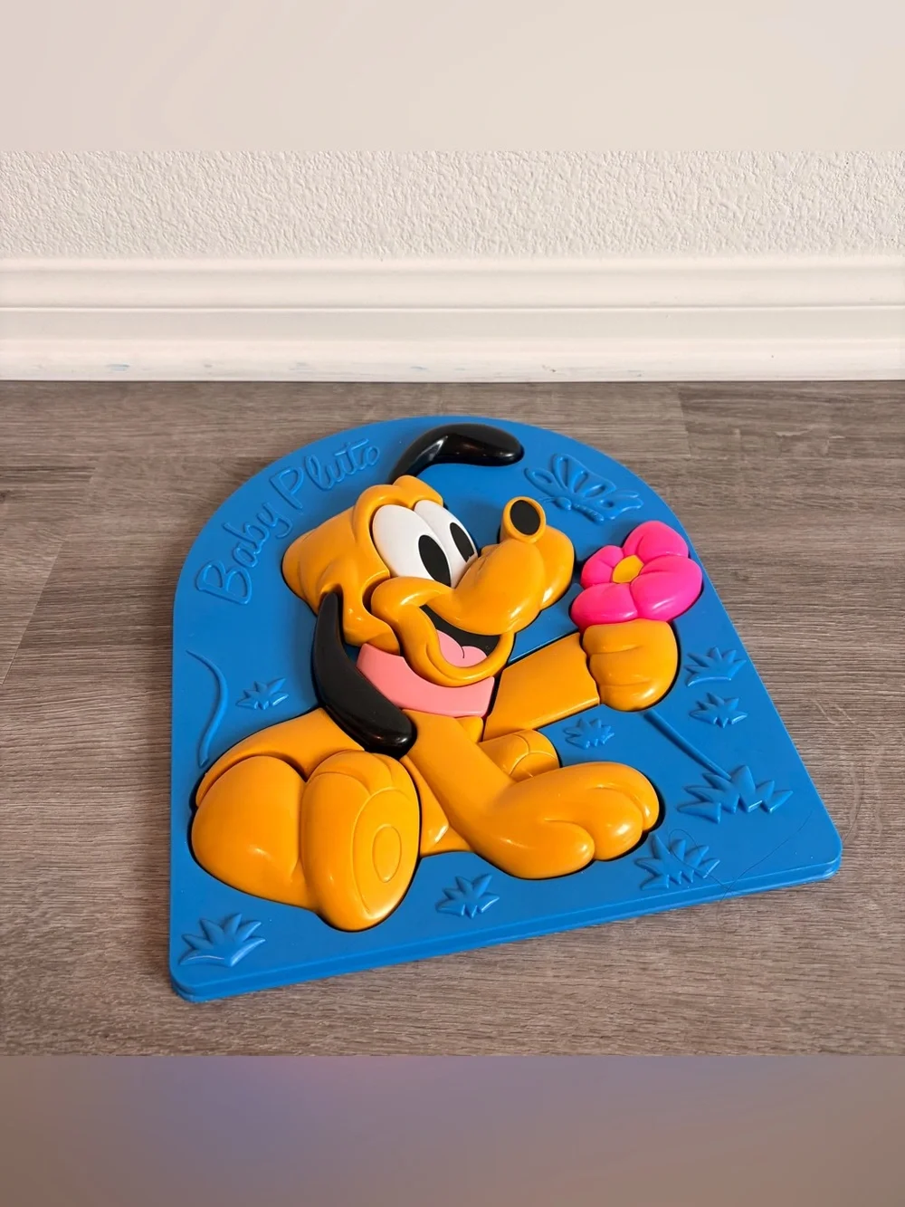 Disney Baby Pluto vintage puzzle toy
